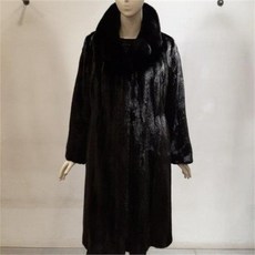 리가모피 NC13 블랙그라마 휘메일롱코트 LRG1LM015