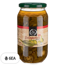 리오산토 할라페뇨 슬라이스, 950g, 6개