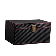 QDY 신호 차단 상자 전화 자동차 열쇠, 19 x 12 x 10cm., 검은 색, PU 소재, 1개