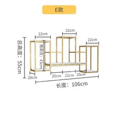 양주 와인 거치대 장식장 선반 벽 진열장 랙, A. 106x20x55골드+화이트보드
