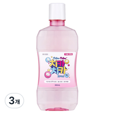 삼일 치카치카 프레쉬액 어린이 구강청결제, 360ml, 3개