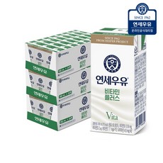 연세우유 비타민 플러스180ml, 180ml, 72개