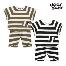 디어베이비 디디 라운드상하 BLACK KHAKI 02M353003