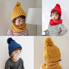 따뜻하고 포근한 뾰족이 방울 아동비니 3세-아동