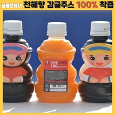 [팡팡온스토어]귤품은해녀 천혜향 감귤주스 100% 착즙 330ml x 10개