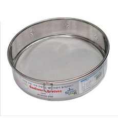 스텐 채반 걸음망 밀가루 채반 고운망 스텐망 27cm, 1개