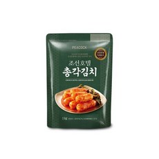 피코크 [피코크] 특제육수 조선호텔 총각김치 1kg_제주택배불가(무료배송)