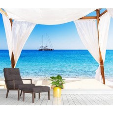 바다풍경벽지