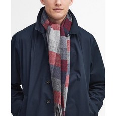 BARBOUR Men's Barbour Bank Wool Scarf USC0392NY91 Blue Granite