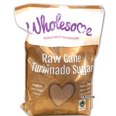 코스트코 WHOLESOME 홀썸 로우 케인슈가 2.72kg 비정제갈색설탕