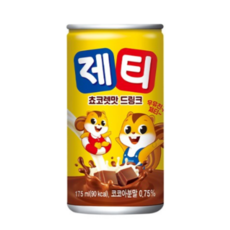 제티 초코렛맛 캔음료, 175ml, 50개