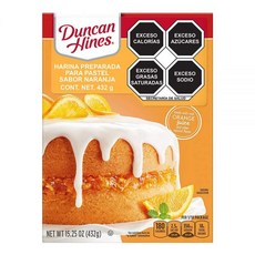 1+1 Duncan Hines 시그니처 퍼펙틀리 모이스트 오렌지 슈프림 케이크 믹스 15.25온스, 1개