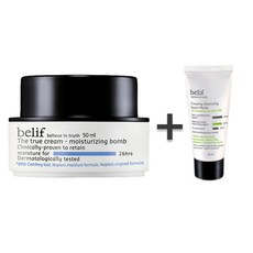 빌리프 모이스처라이징 밤 50ml + 클렌징폼 30ml, 상세페이지 참조