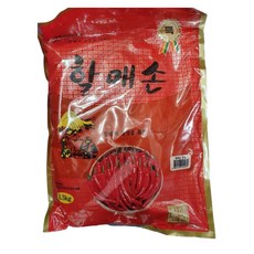 할매손 고운 고춧가루 특 장용 고춧가루 2.5kg 양념분말 고추가루, 1개