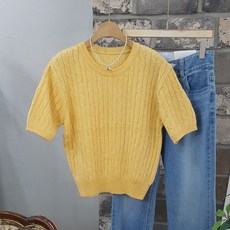 올치꽈배기니트