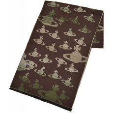 Vivienne Westwood (비비안 웨스트 우드) 머플러 오부 / 구 yvw258 81030038 10645 : 3 컬러 (BROWN)