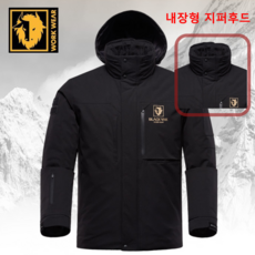 블랙야크숏패딩