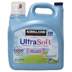 커클랜드 커클랜드시그니춰 울트라 소프트 섬유유연제 리프레쉬, 5.53L, 2개