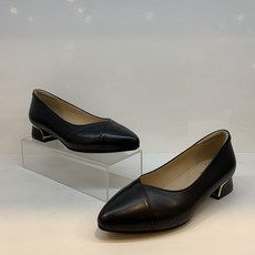 허시파피 부드러운 가죽 쿠션이 좋고 편한 3cm 여성 정장구두 면접구두 FN401