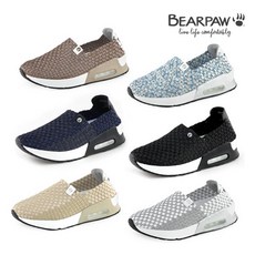 베어파우 BEARPAW CRYSTAL WOVEN 슬립온 6종 택 1 womens k0128PAW1003277