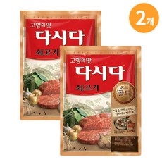 명품 다시다 골드 쇠고기, 400g, 2개