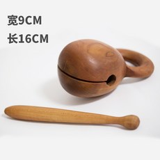 나혼자산다 준호 목탁 심신 안정 목탁 살구나무 원목 목탁 차분해지는 목탁소리, 16cm