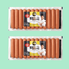 빽쿡 백종원 빽쏘시지 500g 2개 후랑크 부대찌개 야채볶음 레시피 소세지