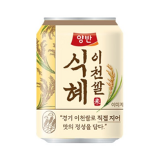 동원 정식혜 238ml X 72캔 / 식혜캔, 72개