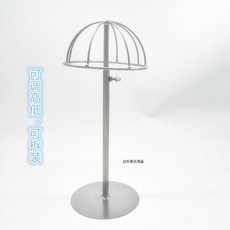 모자보호틀 진열대 걸이 전시 실버 랙 실버 홀더 연철 랙 모자전시 후드 거치대 페도라보관