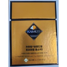 그레인온 카무트 브랜드밀 프리미엄 효소 90 3g x 30포 x 6박스, 90g, 6개