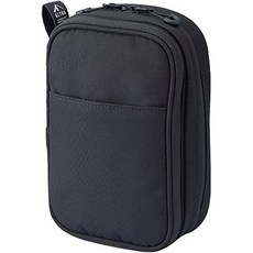 일본직발송 3. 리히틀러브(Lihitlab.) 리히트랩 CORDURA 툴파우치 더블펜파우치 블랙 A7765 -24 B07VD6FWP