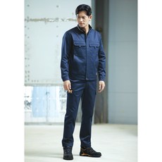 방염복 지벤 용접 작업복 세트 zb-j2204 + zb-p2204 전기공사/용접복/방염복/ 소방청고시 방염제품/면작업복 100%