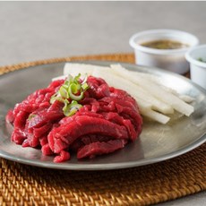 [장인한우] 1++ 투플러스 한우 육회 250g(+수제 양념+다진 청양고추), 250g, 1개