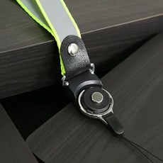ksw699 사원증 휴대폰 도난방지 분리형 리플렉터 목걸이줄, 1, 스카이블루