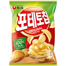 농심 오징어집 지퍼백, 120. 농심 포테토칩 오리지널 60g, 1개