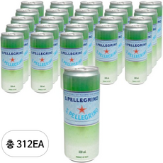 산펠레그리노 탄산수 플레인 캔, 330ml, 312개