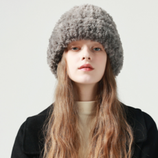 디노샵 포근 앙고라 뽀글이 비니 스키장 털모자