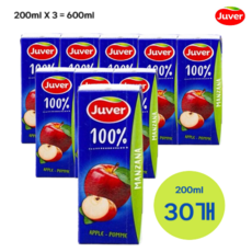 코스트코 후버 사과 주스, 600ml, 10개