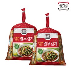 종가집총각김치2.5kg