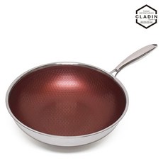 클래딘 인덕션 이연복 통3중 베네치아 IH 후라이팬+궁중팬 세트, 단품, 1개, 웍30cm