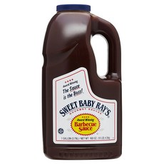 스위트베이비레이스 바베큐 소스 Sweet Baby Rays Barbecue Sauce 4.5kg 대용량, 1세트