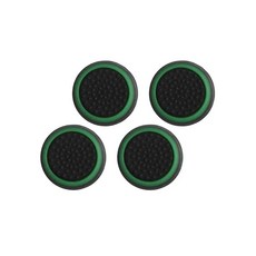사일런스 썸 그립 캡 PS5 Xbox One Elite 8BitDo SN30 Pro Switch 컨트롤러 조이스틱과 호환 가능 4 개, 03 black green
