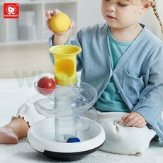 웨일베리4 영아 롤러코스터장난감 12개월 1세 유아교구 아기선물 아기교구 두돌선물 돌아이장난감 소근육, 1개