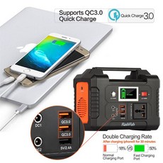 휴대용 발전소 태양 220V 250W 피크 발전기 비상 에너지 공급 자동차 야외 캠핑 배터리 충전기 40800mAh|Solar Generator|, 1개, 단일, CHINA