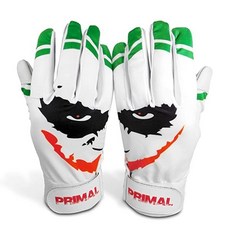[미국] Youth Smiley Joker Baseball Batting Gloves, Small