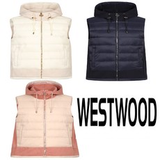 웨스트우드 WESTWOOD 다이마루 믹스 후드 베스트 M4/636