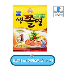 오뚜기 생쫄면 가족기획 4인 904G 1개 (신선식품), 선택2 - 아이스박스