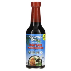 Coconut Secret 테리야끼 소스 코코넛 아미노 10 액량 온스(296 ml) 1팩