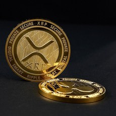 기념주화 new crypto xrp coin alloy ripple coin gold, 새로운1