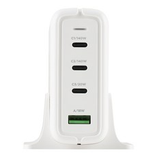 덱스탑 초고속 충전기 GaN2 REAL 140W PD3.1 PPS 접지코드 멀티 4포트 ZX-4U21T, 1개, 단품